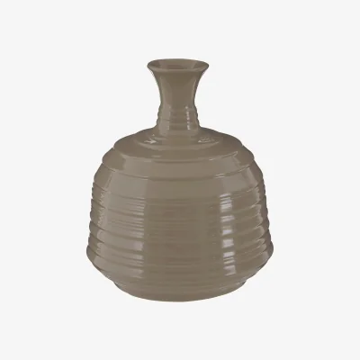The Range Caldera Grey Speckled Vase - Ceramic 100%