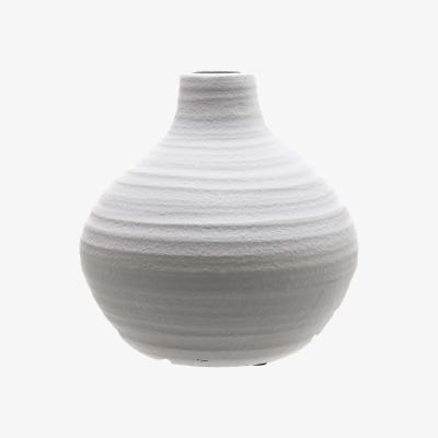 The Range Amphora Matt White Ceramic Vase - White