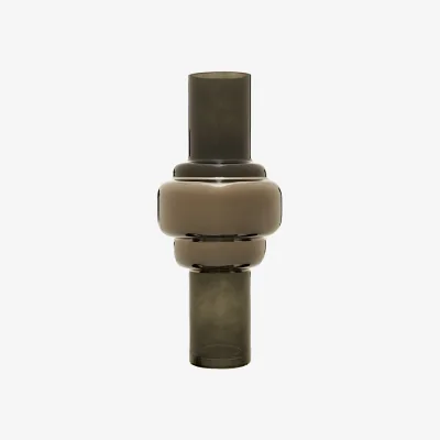 The Range Salvo Small Ceramic Vase - Glass 100%