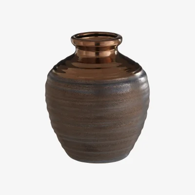 The Range Optik Round Vase - Glaze 10%,Clay 90%