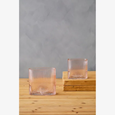 The Range Onice Silver Large Glass Vase - Glass 100%