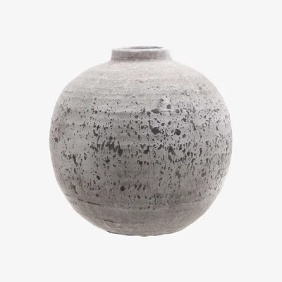 The Range Tiber Stone Ceramic Vase - Stone