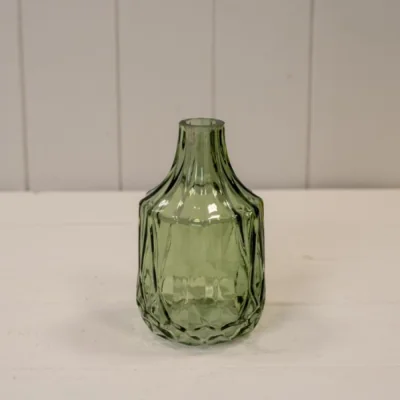 The Range Classic Charming Vintage Green Glass Bottle - Green
