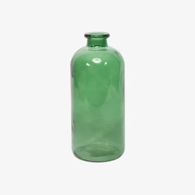 The Range Pear Green Decorative Bottle Vase 25cm - Green