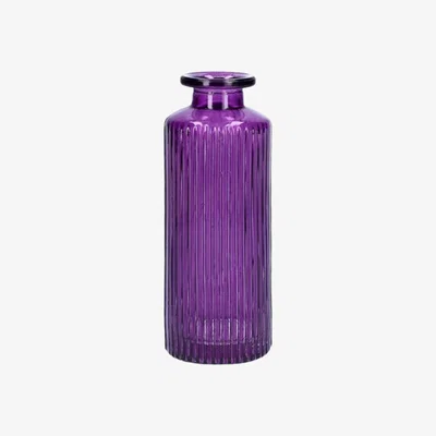 The Range Caro Slender Bottle Vase - Purple