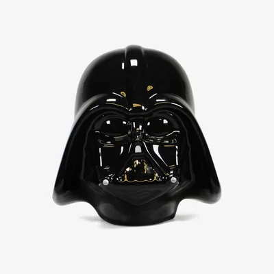 The Range Star Wars Shaped Wall Vase, Darth Vader - Black