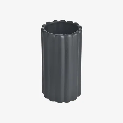 The Range Contemporary Living Porcelain Vase - Black