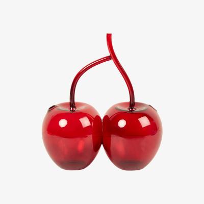 The Range Cherry Oranament Bud Vase - Red