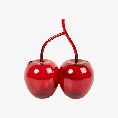 The Range Cherry Oranament Bud Vase - Red