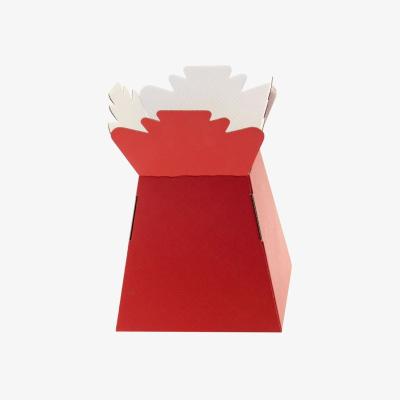 The Range Red Living Vase, Flower Bouquet Box - Red
