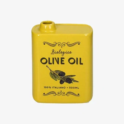 Rockett St George Italiana Yellow Olive Oil Vase