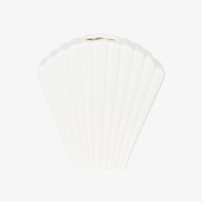 The Range Shell Ceramic Vase - White