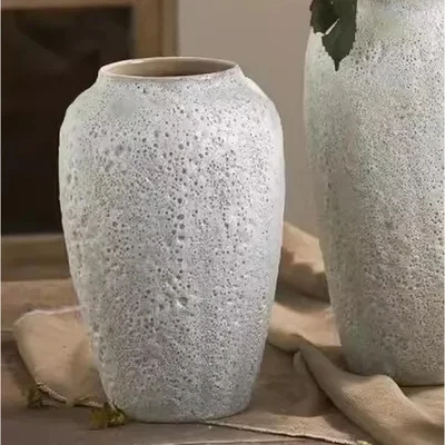 The Range Scandinavian Inspired Ceramic Vase - White