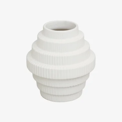 The Range Emer Small Blue Glass Vase - Dolomite 100%