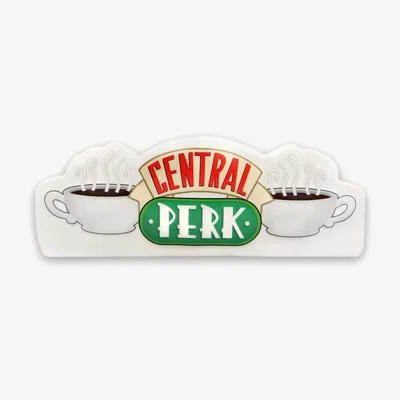 The Range Friends Table Top Vase, Central Perk - White