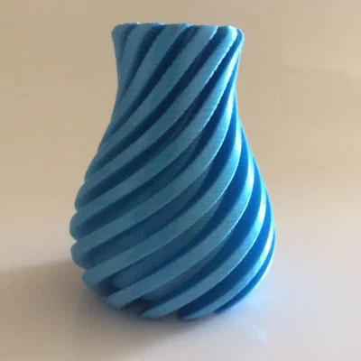 The Range Diagonal Vase 8cm - Light Blue