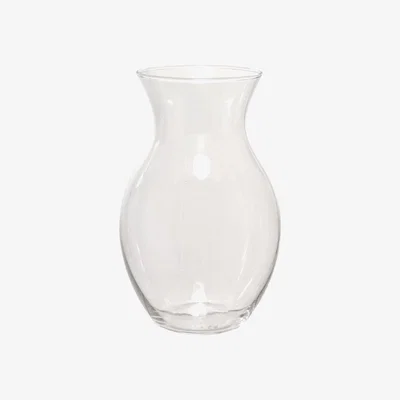 The Range Elegant Glass Vase - Clear