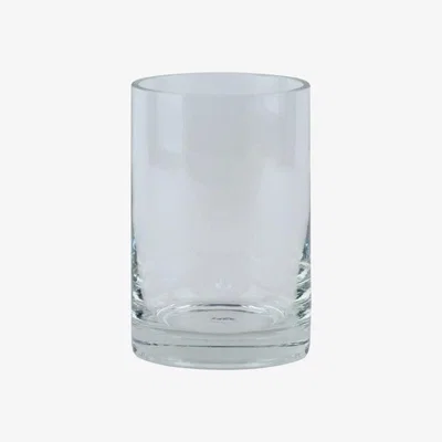 The Range Clear Glass Cylinder Vase 15cm - Clear