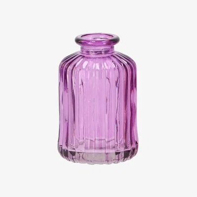 The Range Mini Ribbed Decorative Bud Vase - Lilac