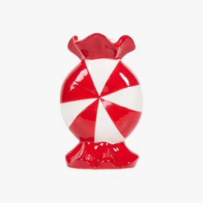 The Range Candy Cane Sweet Vase - Red
