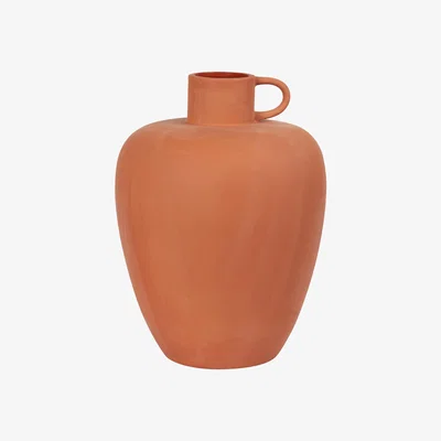 The Range Petra Terracotta Vase - Orange