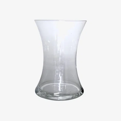 The Range Glass Hand-tied Vase - Clear