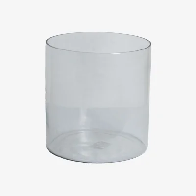 The Range Tasman Glass Cylinder Vase Medium Elegance - Clear