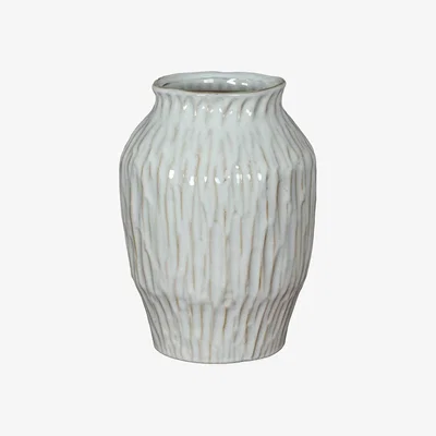 The Range Hill Interiors Numa Ople Vase - White