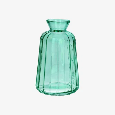The Range Carmen Bottle Bud Vase - Turquoise