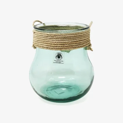 The Range Hemp Hanging Jar - Clear