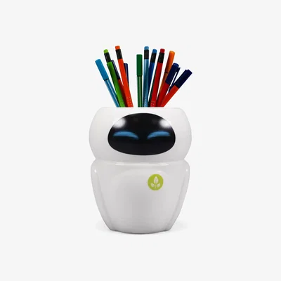 The Range Wall-E Shaped Wall Vase, Eve - White