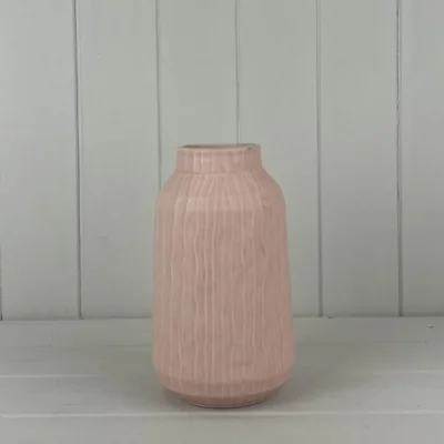 The Range Classic Tall Glazed Pastel Pink Vase - Pink