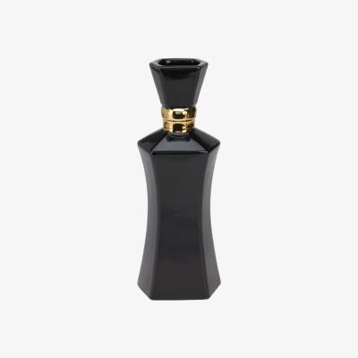 The Range Tall Flower Vase - Black