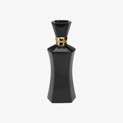 The Range Tall Flower Vase - Black