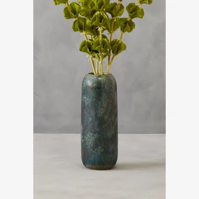 The Range Glynn Glass And Gold Small Vase - Glaze 5%,Stoneware 95%