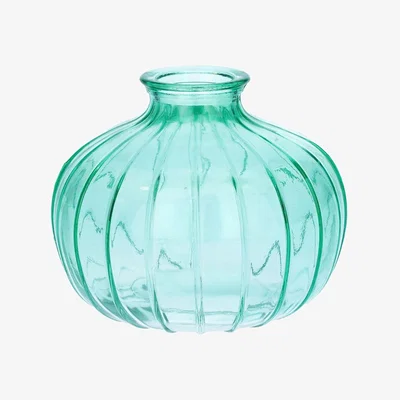 The Range Round Carmen Bud Vase - Turquoise