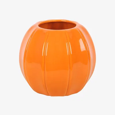 The Range Pumpkin Vase - orange