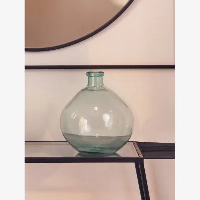The Range Bionda Small Yellow Glass Vase - Glass 100%