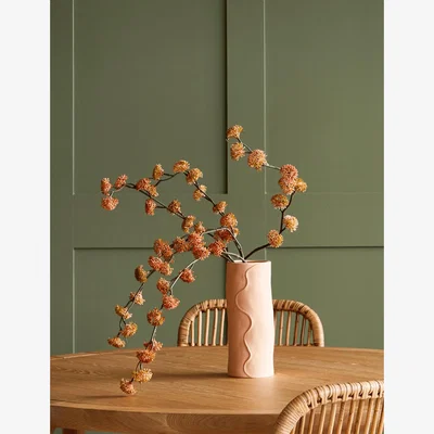 Rose & Grey Textured Nude Vase