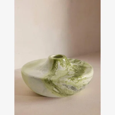 Soho Home Alma Vase, Wide, Green