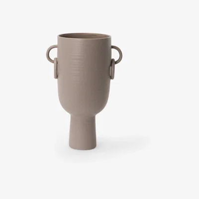 Sazy Branksome Ceramic Vase, Taupe, M