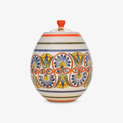 Sazy Isra Handpainted Vase, Multicoloured