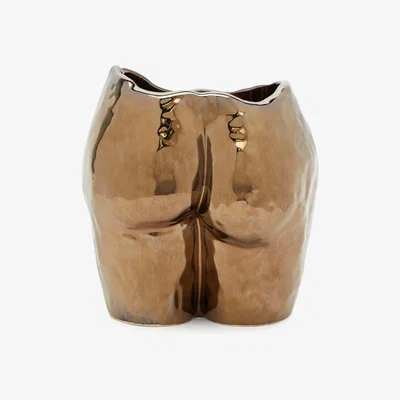 Tobias Oliver Anissa Kermiche | Popotin Vase | Gold Metallic