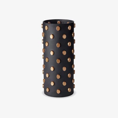 Tobias Oliver L'Objet I Teo Black Vase Large Black