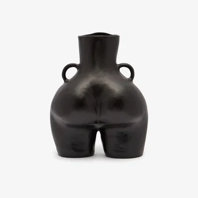 Tobias Oliver Anissa Kermiche | Love Handles Vase Black Matte