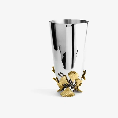 Tobias Oliver Michael Aram | Golden Ginkgo Vase