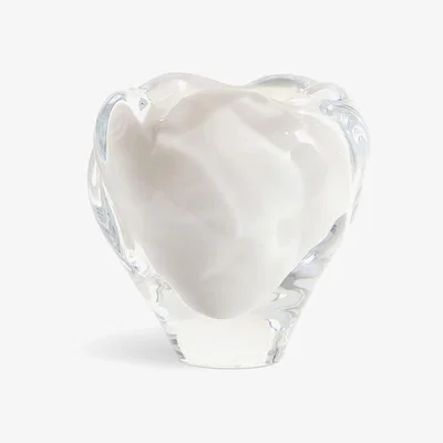 Tobias Oliver Porta Romana I Small Peony Vase | Ice