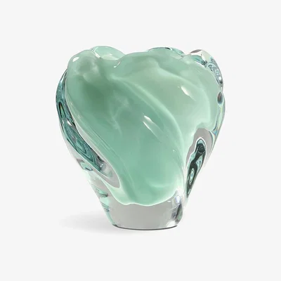 Tobias Oliver Porta Romana I Small Peony Vase | Spearmint