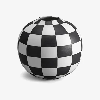 Tobias Oliver Damier Vase | Small