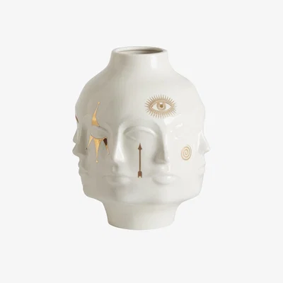 Tobias Oliver Jonathan Adler I Gilded Muse Large Dora Maar Vase